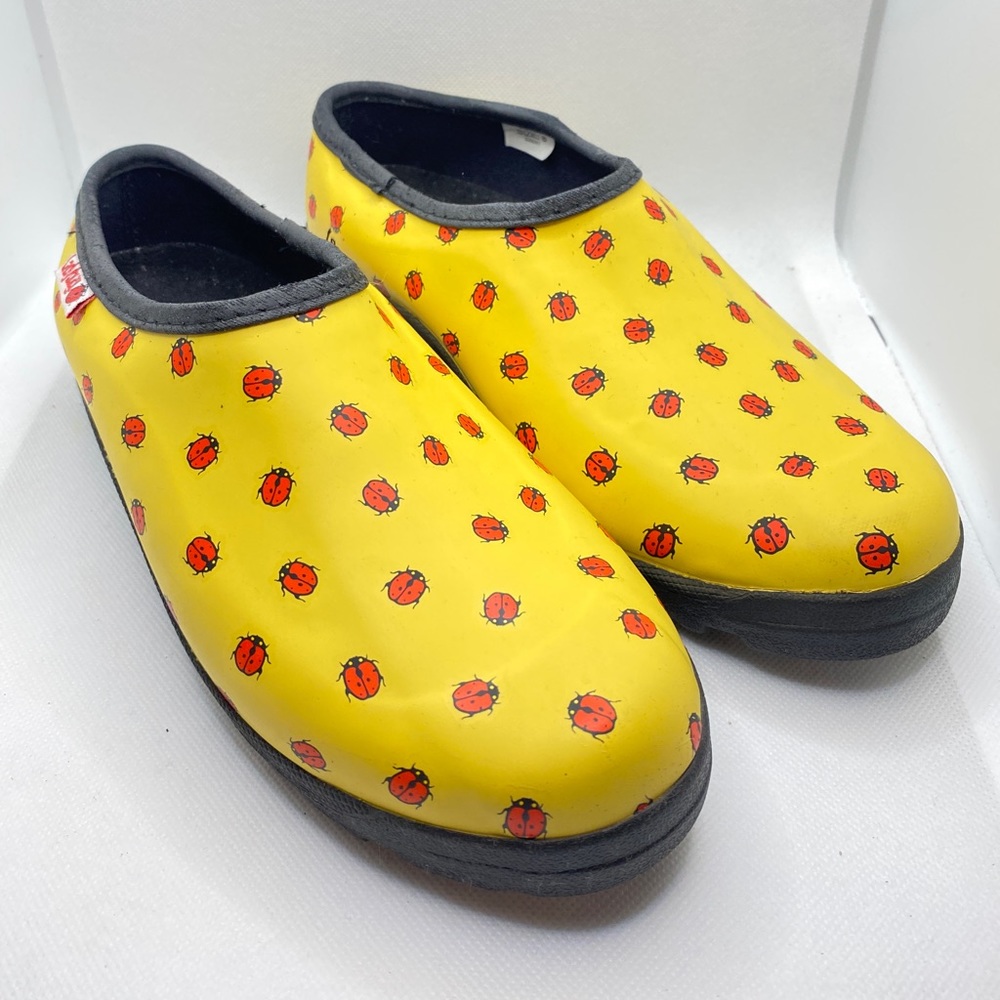 Ranger Ladybug Rain Shoes Clogs Size 8